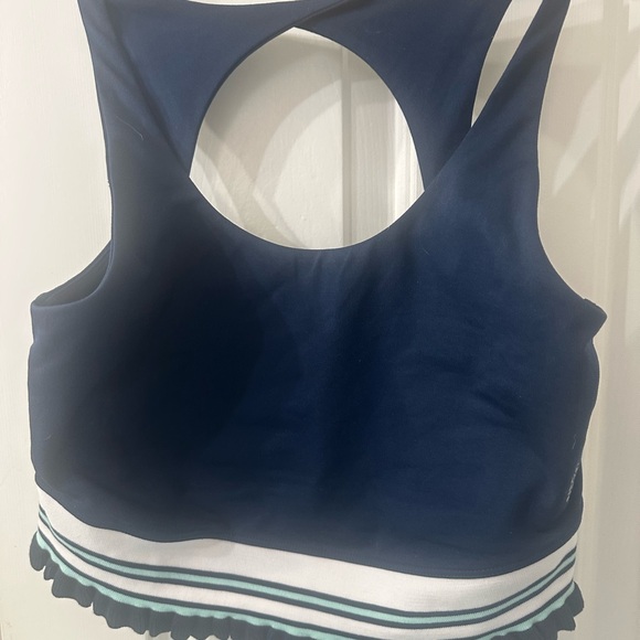 FP Movement by Free People Other - FP Movement Blue and White Racerback Sports Bra
